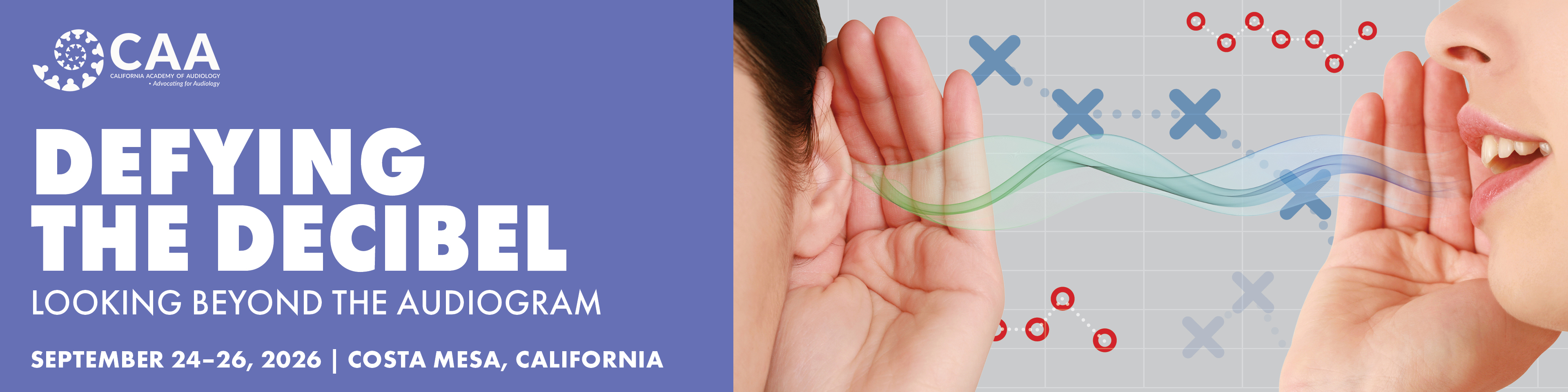 Defying the Decibel CAA 2026 Conference Banner