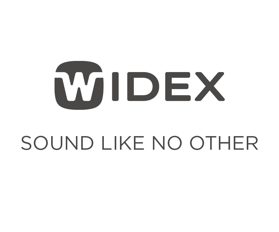 Widex logo sound like no other